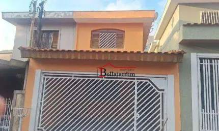 Sobrado com 2 dormitórios à venda, 130 m² - vila eldízia - santo andré/sp