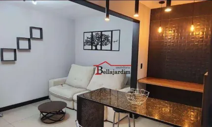 Apartamento com 1 dormitório à venda, 48 m² - bairro barcelona - são caetano do sul/sp