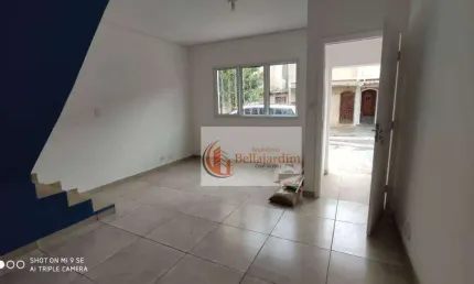 Sobrado com 2 dormitórios para alugar, 180 m² - Centro - Santo André/SP