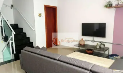 Sobrado com 3 dormitórios à venda, 128 m² - Vila Valparaíso - Santo André/SP