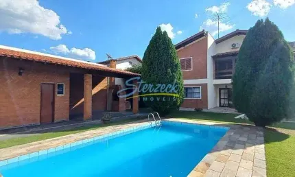 Casa com 4 dormitórios à venda, 386 m² por R$ 1.700.000,00 - Condomínio Estância Marambaia - Vinhed
