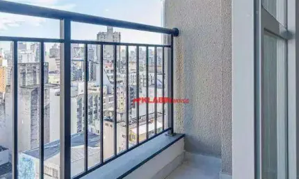Studio com divisória- Alto - Terraço - Novo - Metrô -Hospitais-Faculdade