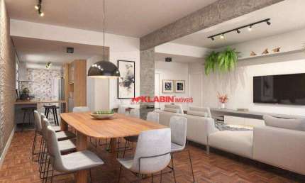 Apartamento com 3 dormitórios e 1 banheiro à venda, 212 m² por R$ 2.385.000 - Consolação -