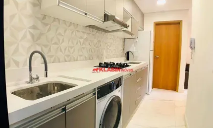 Apartamento com 1 dormitório para alugar, 38 m² por R$ 3.484,01/mês - Brooklin Paulista - São Paulo/SP
