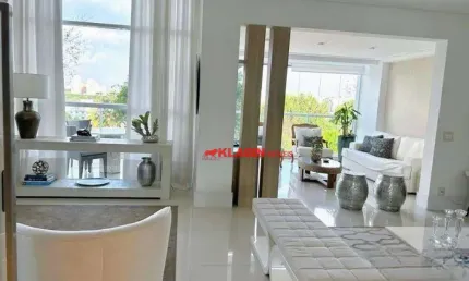 Apartamento lindíssimo - moderno - bem cuidado - primoroso - living com pé direito duplo - 225m² - face leste - pronto para morar