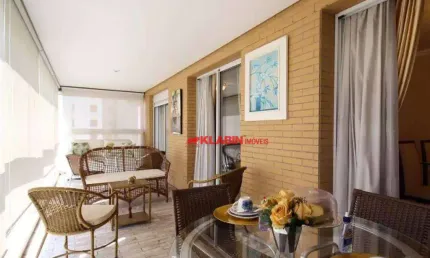 Apto na vila nova conceição - 130m - 2 dormitórios - 4 banheiros - 2 vagas - lazer completo