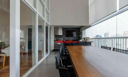 Apartamento duplex na chacara klabin com 238m - 3 suítes - 4 banheiros - 4 vagas de garagem - lazer completo - andar alto
