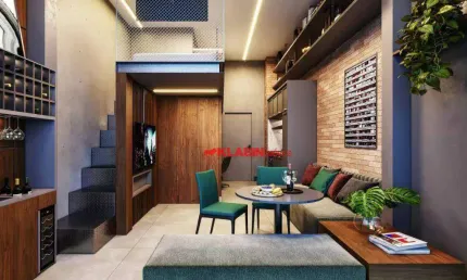 Apartamento com 1 dormitório à venda, 27 m² por r$ 432.000,00 - vila mariana - são paulo/sp