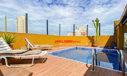 Cobertura com 3 dormitórios à venda, 186 m² por r$ 1.291.000,00 - vila gumercindo - são paulo/sp