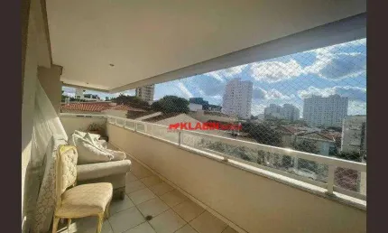 MOBILIADO - Locação e Venda,  3 suítes, 3 vagas 170 m², piscina coberta