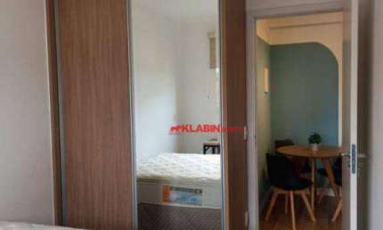 Apartamento com 1 dormitório para alugar, 28 m² por R$ 2.730,00/mês - Saúde - São Paulo/SP