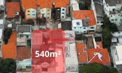Terreno à venda 540m² - Vila Mariana - São Paulo/SP