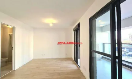 Apartamento com 1 dormitório à venda, 38 m² por r$ 650.000,00 - brooklin - são paulo/sp