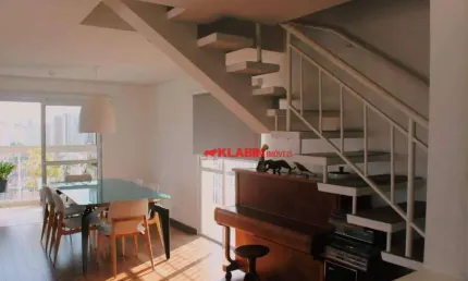 # OPORTUNIDADE - APARTAMENTO DUPLEX - 3 DORMITÓRIOS, 2 SUITES, 175 M2 ÁREA ÚTIL, 2 VAGAS DE GARAGEM.