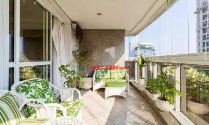 IBIRAPUERA, Vista para o parque, 4 suites, 187m² Lazer