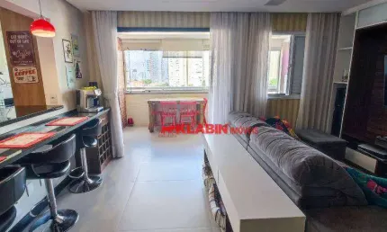 # LINDO APARTAMENTO - 2 DORMITÓRIOS, 90 M2 ÁREA ÚTIL, 2 VAGAS DE GARAGEM - PRÓXIMO AO METRÔ SANTOS - IMIGRANTES.