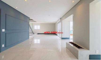 Cobertura com 3 dormitórios à venda, 280 m² por R$ 5.850.000,00 - Campo Belo - São Paulo/SP