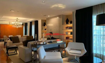 Apartamento de 3 quartos sendo 3 suítes + escritório com 4 vagas de garagem em andar alto com vista panorâmica - 238m² de área útil - chácara klabin