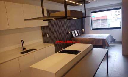 Studio com 1 dormitório para alugar, 34 m² por R$ 4.500,00/mês - Moema - São Paulo/SP