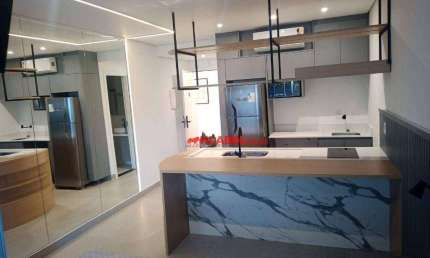 Studio com 1 dormitório para alugar, 29 m² por R$ 4.300/mês - Moema - São Paulo/SP