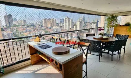 Parque da aclimação 4 dormitórios, 3 suítes, 3 vagas, 193m²  lazer club