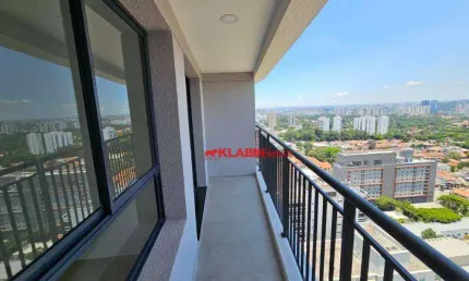 Próximo ao metro, borba gato, novo 1 dormitório, sacada,  35 m², garagem e lazer