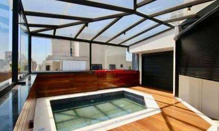 COBERTURA com 315m²,  Moema Pássaros, fora da rota, 3 suítes, 4 vagas
