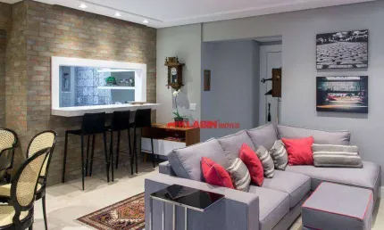 Apartamento com 3 dormitórios à venda, 118 m² por R$ 2.200.000,00 - Pinheiros - São Paulo/SP