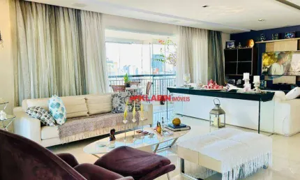 Apartamento alto padrão 3 suítes e 4 vagas à venda, 216 m² por r$ 3.500.000 - jardim vila mariana - são paulo/sp