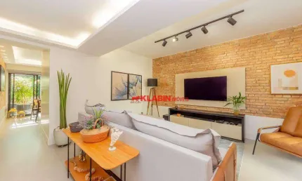 Magnífico Sobrado Moderno com Sistema de Automação no Jardim da Glória - 2 Suítes com 2 Vagas de Garagem - Quintal  - 151m² Terreno e 120m² Construído