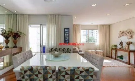 Lindo apartamento 3 quartos, suíte, 111m² no miolo do bairro, 2 vagas