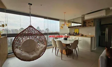Apartamento com 2 dormitórios à venda, 94 m² por r$ 1.500.000,00 - chácara inglesa - são paulo/sp