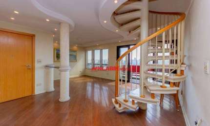 Cobertura Duplex com 278m² de Área Útil com Lazer Privativo (Piscina e Área Gourmet) - 4 Dormitórios sendo 2 Suítes com 4 Vagas de Garagem