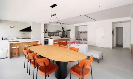 Apartamento a 400 metro do metrô Moema  com 3 dormitórios à venda, 158 m² por R$ 4.750.000 - Moema - São Paulo/SP