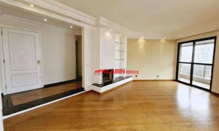 Apartamento com 133m² de área útil de 3 dormitórios sendo 1 suíte com 3 vagas de garagem - prédio com lazer - ótima localização próximo ao metrô saúde