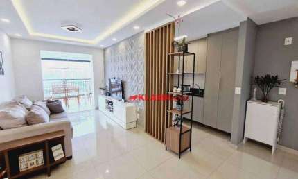 Apartamento com 93m² de Área Útil de 3 Dormitórios sendo 1 Suíte com 2 Vagas de Garagem - Varanda Gourmet - Lazer Completíssimo - Vila Anastácio - SP