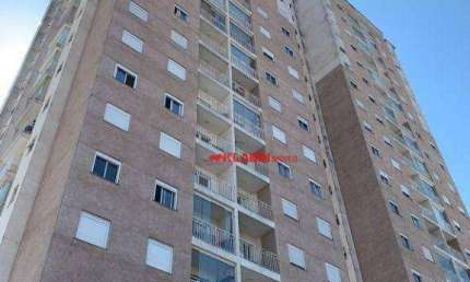 Lindo Apartamento Reformado com 55m² de Área Útil de 2 Dormitórios com 1 Vaga de Garagem - Prédio com Lazer Completíssimo - Taboão - SBC - Andar Alto