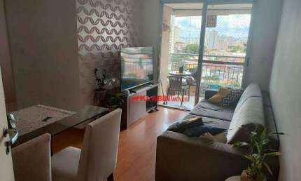 Ótimo Apartamento de 3 Dormitórios sendo 1 Suíte com 2 Vagas de Garagem - 65m² de Área Útil - Lazer Completíssimo - 300m do Parque da Aclimação