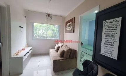 Apartamento com 2 dormitórios para alugar, 37 m² por R$ 3.000,00/mês - Cambuci - São Paulo/SP