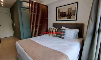 Apartamento com 1 dormitório para alugar, 22 m² por R$ 4.161,64/mês - Bela Vista - São Paulo/SP