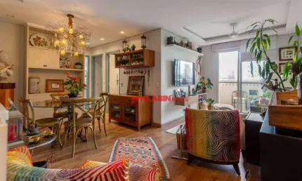 Apartamento de 3 dormitórios sendo 1 suíte com 2 vagas de garagem - 80m² de área útil - prédio com lazer completo - ótimo local moema/vila uberabinha