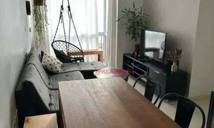 Apartamento com 2 dormitórios para alugar, 66 m² por R$ 5.846,67/mês - Perdizes - São Paulo/SP