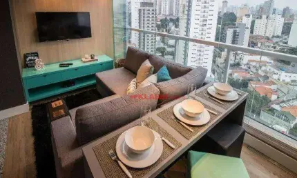 Apartamento com 1 dormitório à venda, 33 m² por r$ 490.000,00 - vila mariana - são paulo/sp