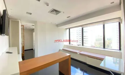 Conjunto Comercial Mobiliado com 34.13m² de Área Útil com 1 Vaga de Garagem (Manobrista) - Ótima Localização na Vila Clementino com Fácil Acesso Metrô
