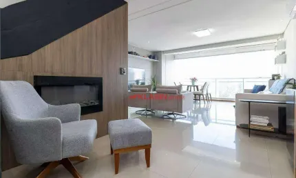 Cobertura Duplex MOBILIADA com 154m² de Área Útil -2 Suítes com 3 Vagas + Depósito - Espaço Gourmet com Jacuzzi - Lazer Completo - Brooklin- São Paulo