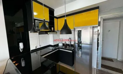 Apartamento com 1 dormitório para alugar, 33 m² por R$ 5.323,51/mês - Chácara Santo Antônio - São Paulo/SP
