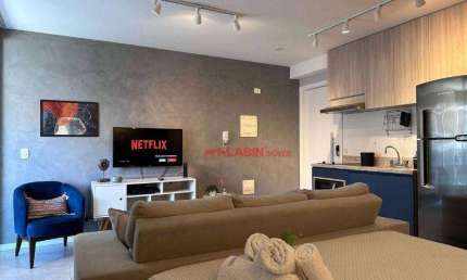 Studio com 1 dormitório à venda, 32 m² por R$ 680.000,00 - Pinheiros - São Paulo/SP