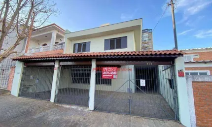 Sobrado com 390m² de Terreno (10x39) e 260m² de Área Construída - 3 Quartos sendo 1 Suíte - 4 Vagas de Garagem - Amplo Quintal - Jardim da Glória - SP