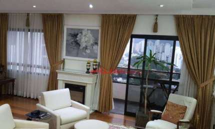 Apartamento com 4 quartos à venda na Avenida Chibarás, Moema, São Paulo