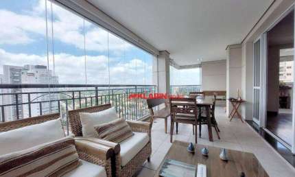 #-Apartamento com 4 dormitórios e 6 banheiros à venda, 258 m² por R$ 3.900.000 - CAMPO BELO -